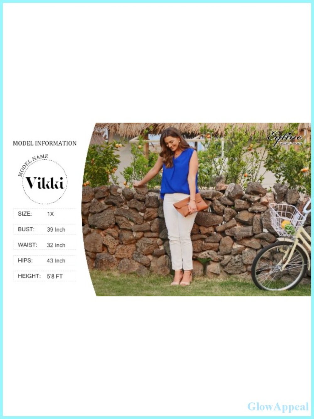Plus Size Sleeveless V Neck Tank Top Chiffon Blouse Loose Fit Summer - Picture 6 of 6